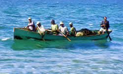 caribs fishing